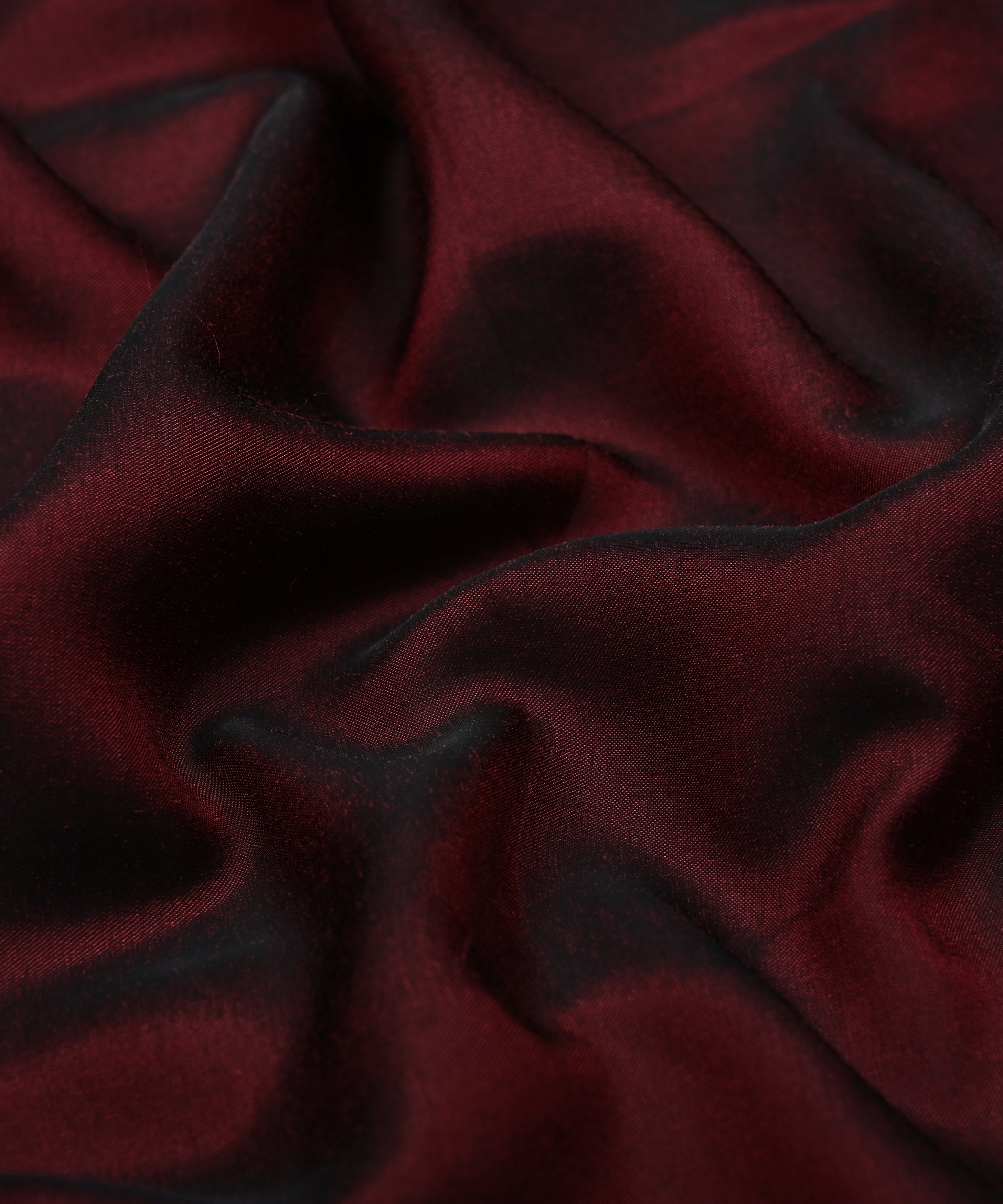 Zinc Plain Dyed Two Tone Satin Silk Fabric