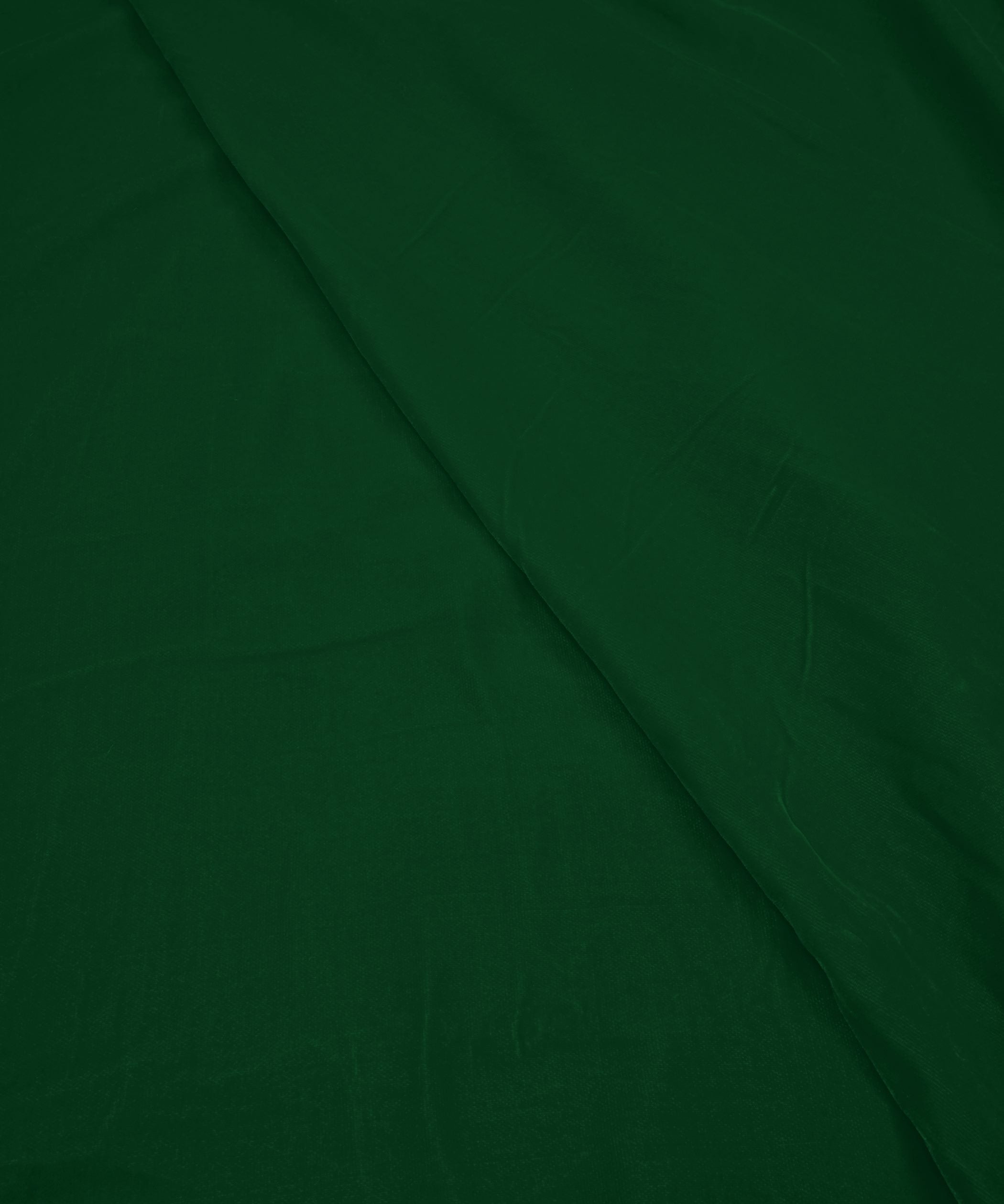 Green Plain Dyed Velvet Fabric