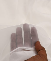 45 gsm Viscose Dyeable Organza Fabric