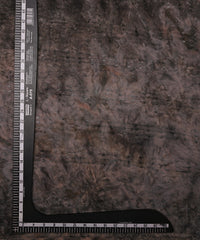 Dark Grey Weightless Fabric with Shibori and Thread Lines