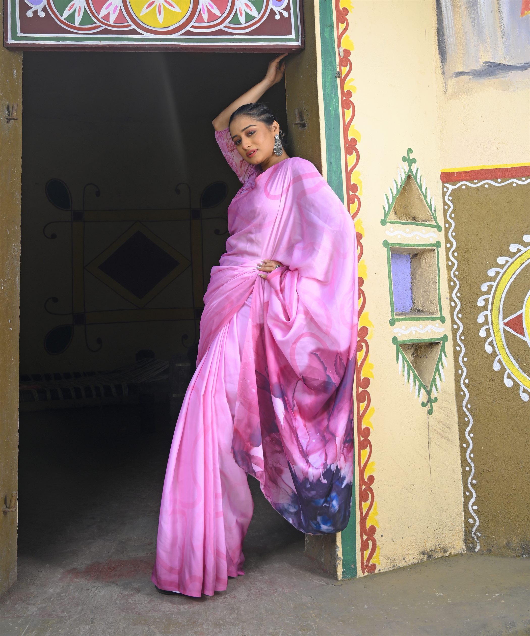 Fancy Printed Saree