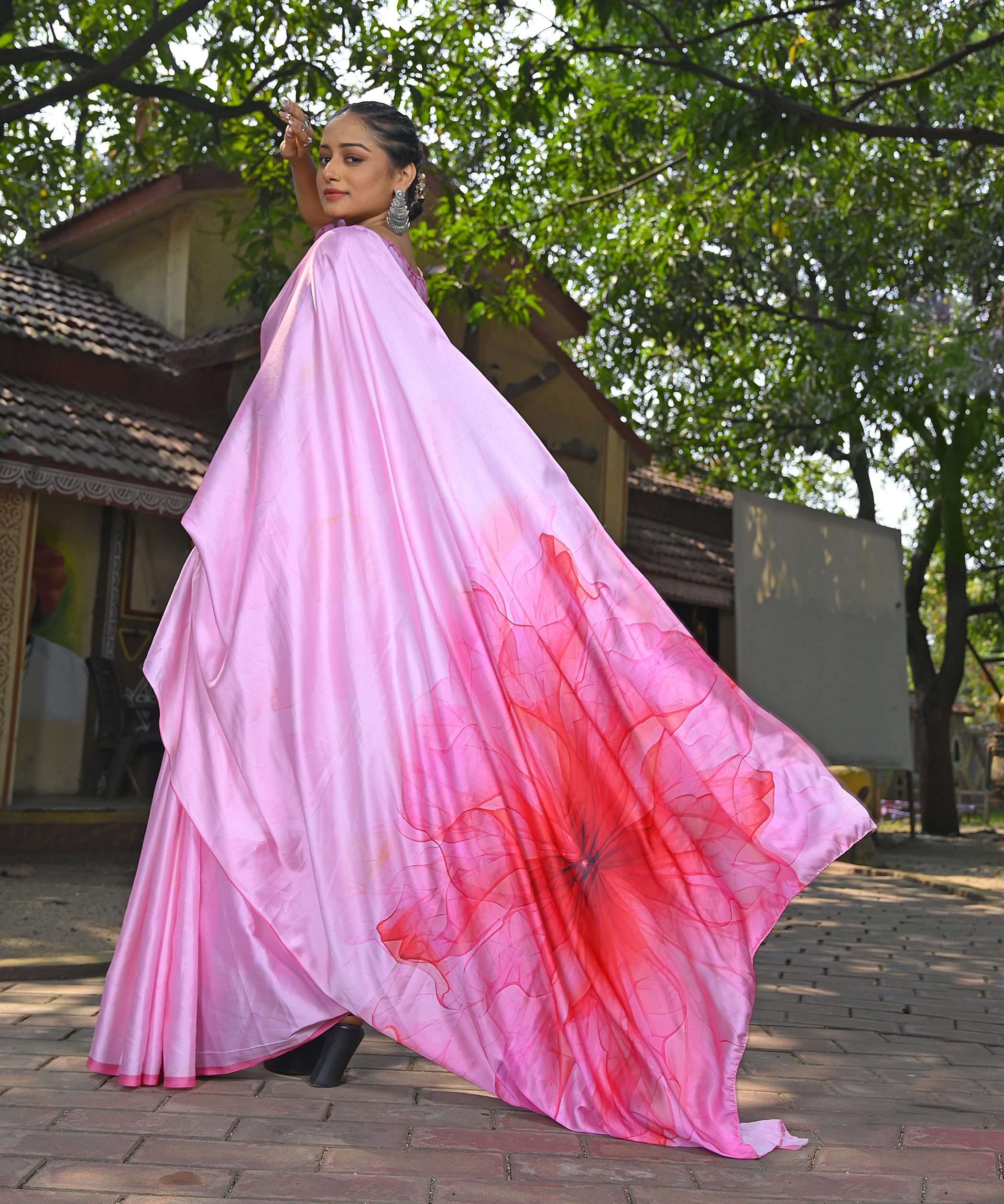 Fancy Printed Saree