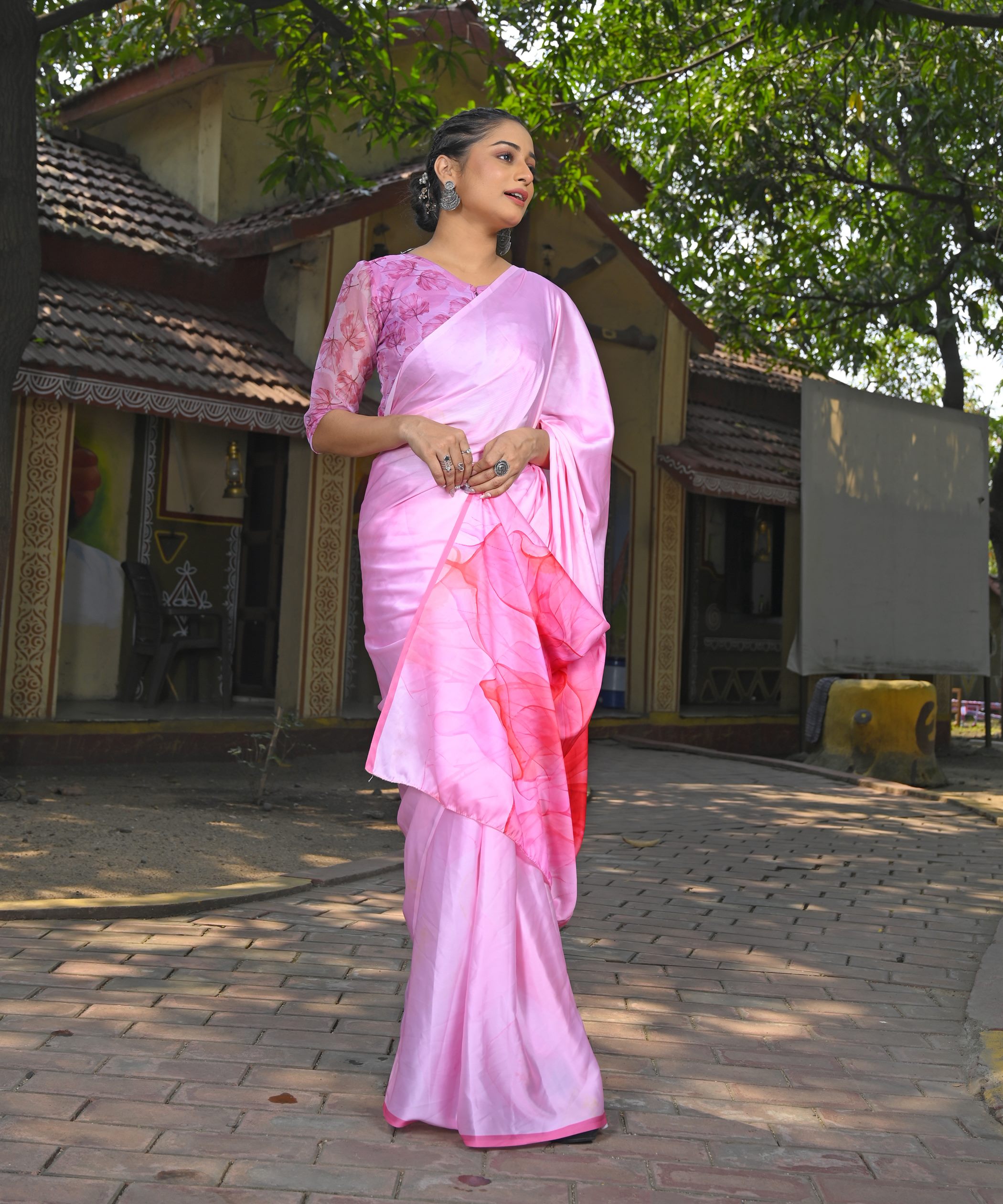 Fancy Printed Saree