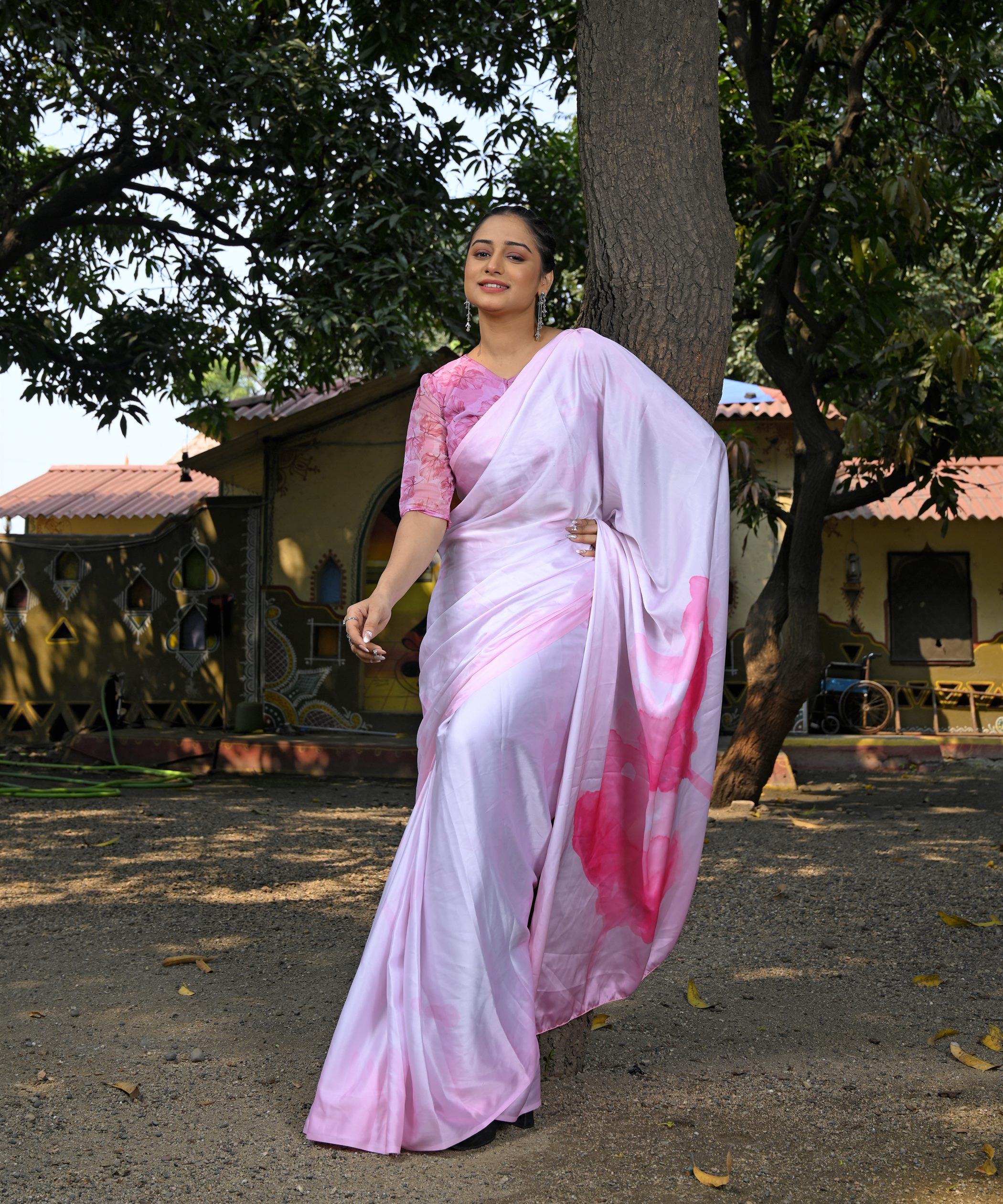 Fancy Printed Saree