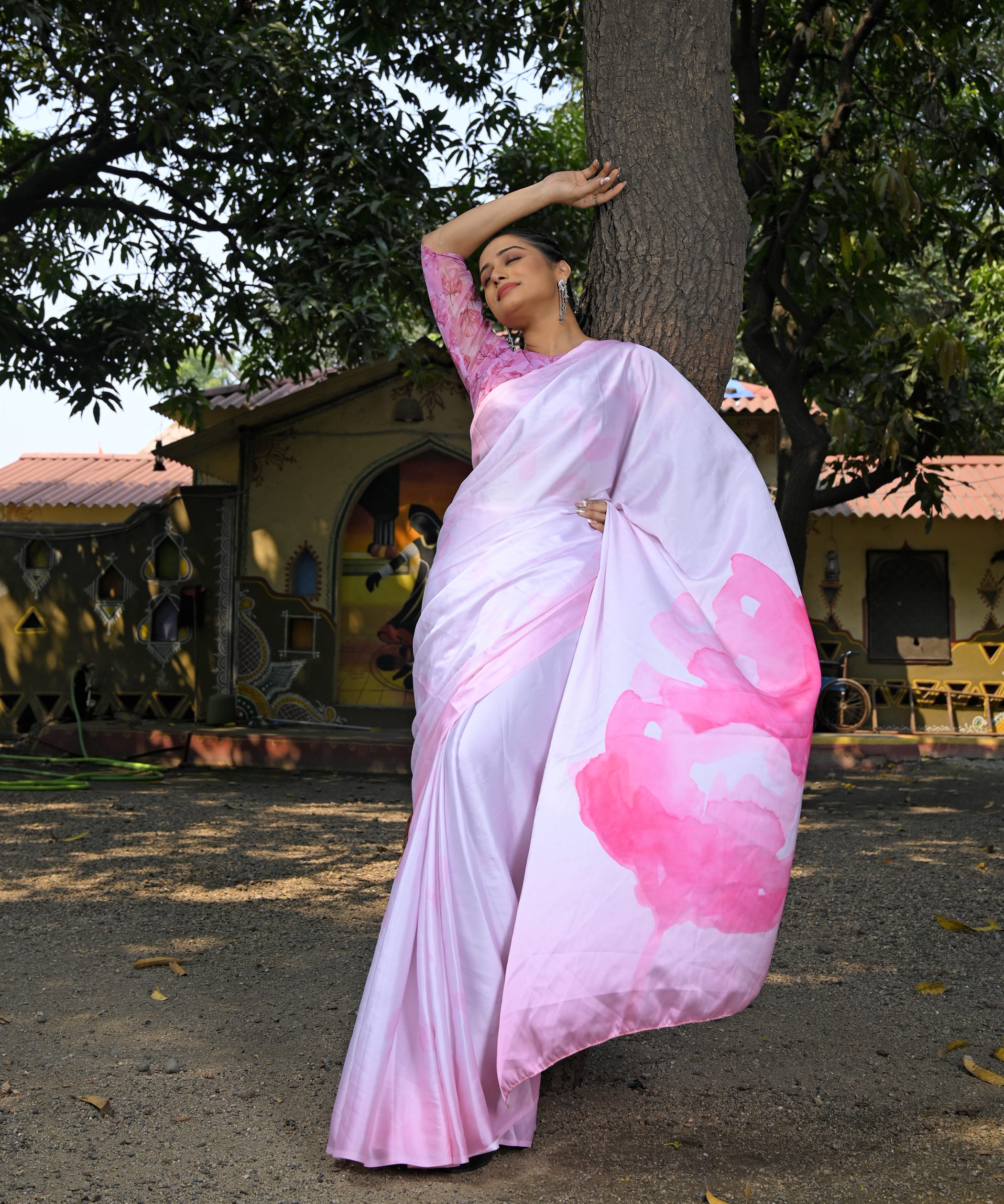 Fancy Printed Saree