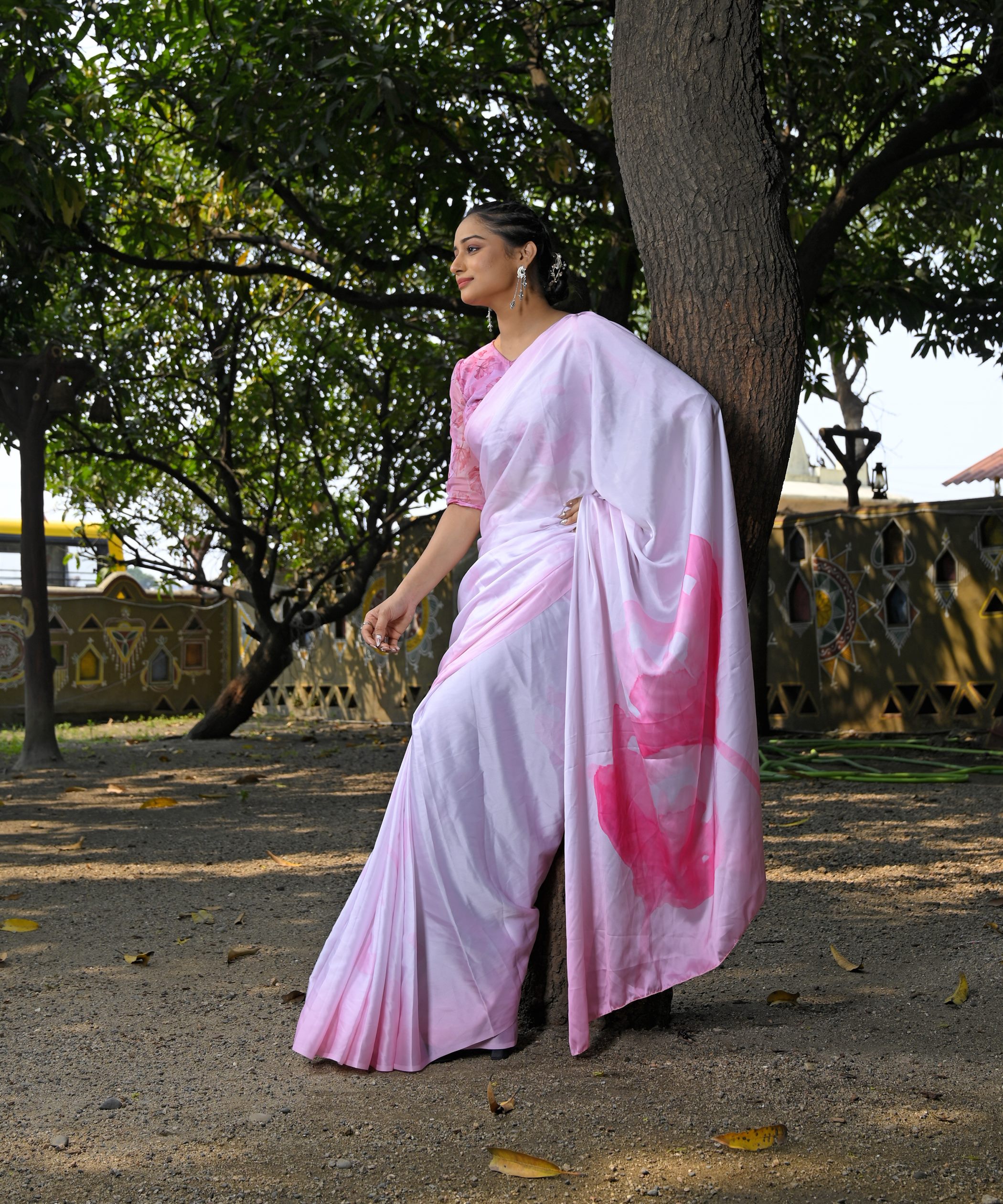 Fancy Printed Saree