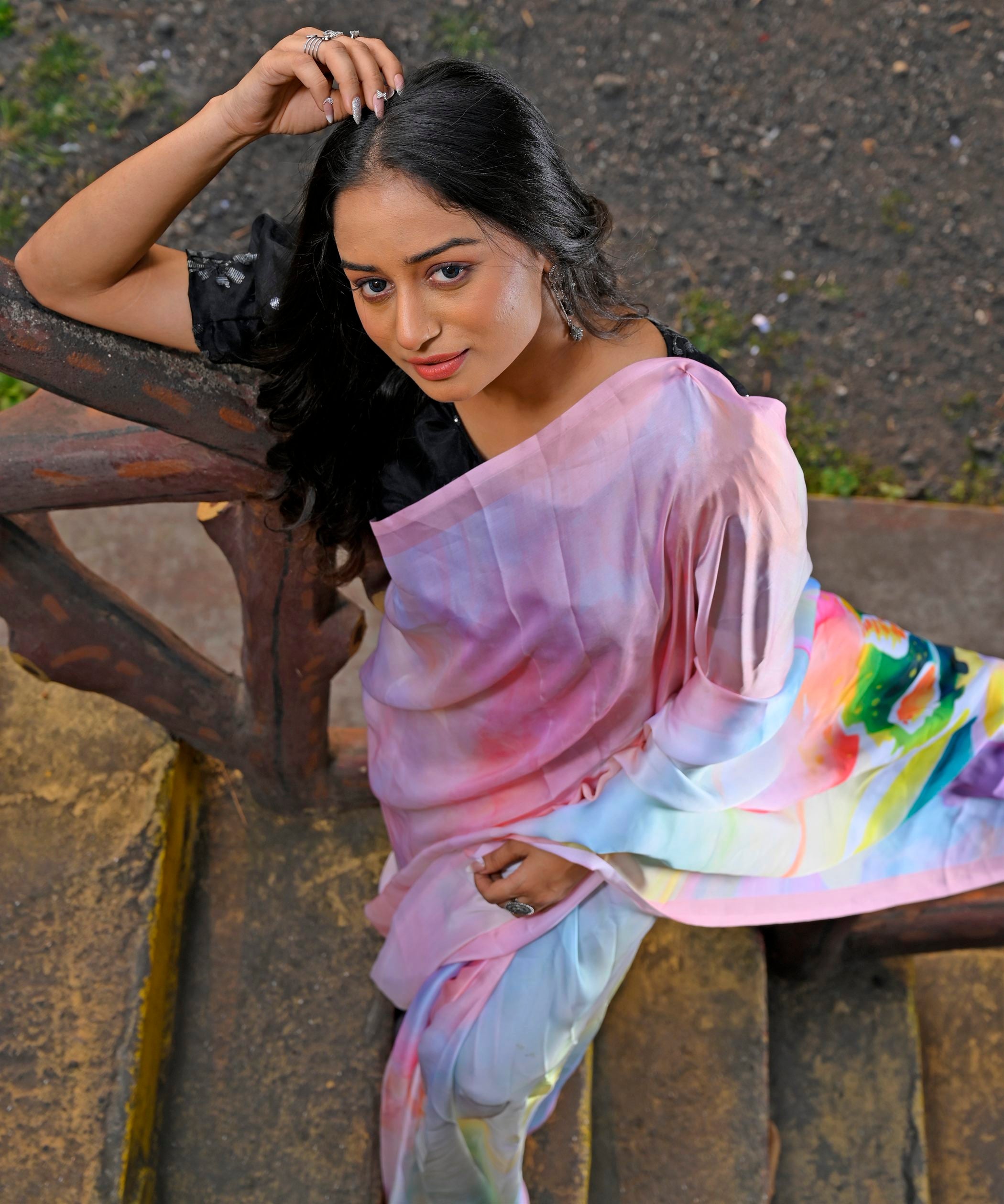 Fancy Printed Saree