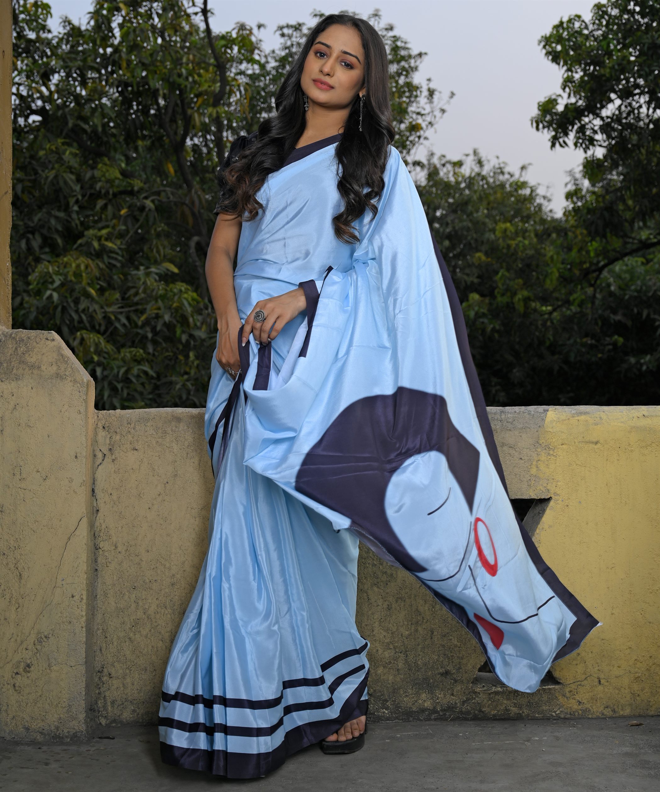 Fancy Printed Saree