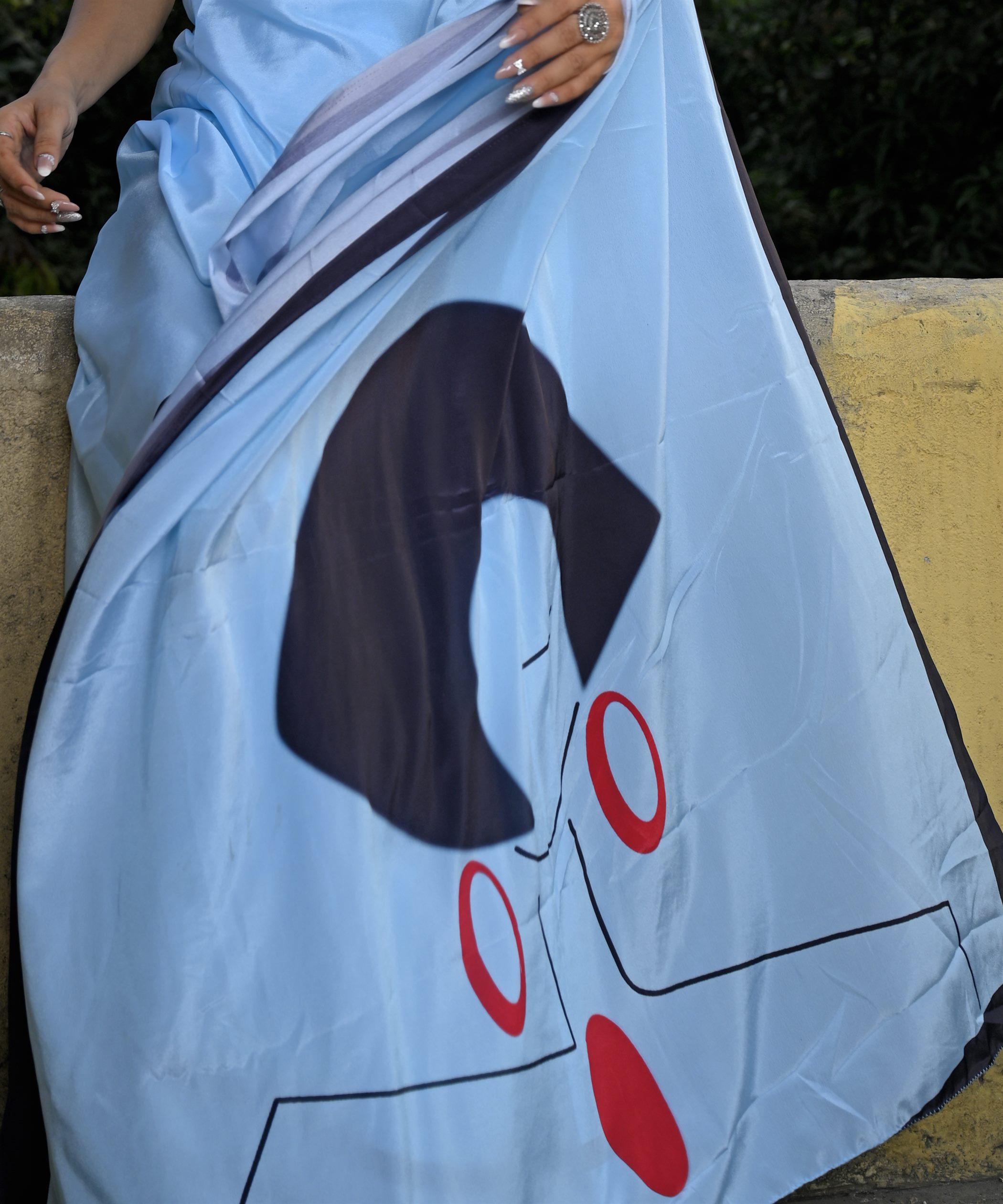 Pre-Draped Ready To Wear Designer Saree With Pocket