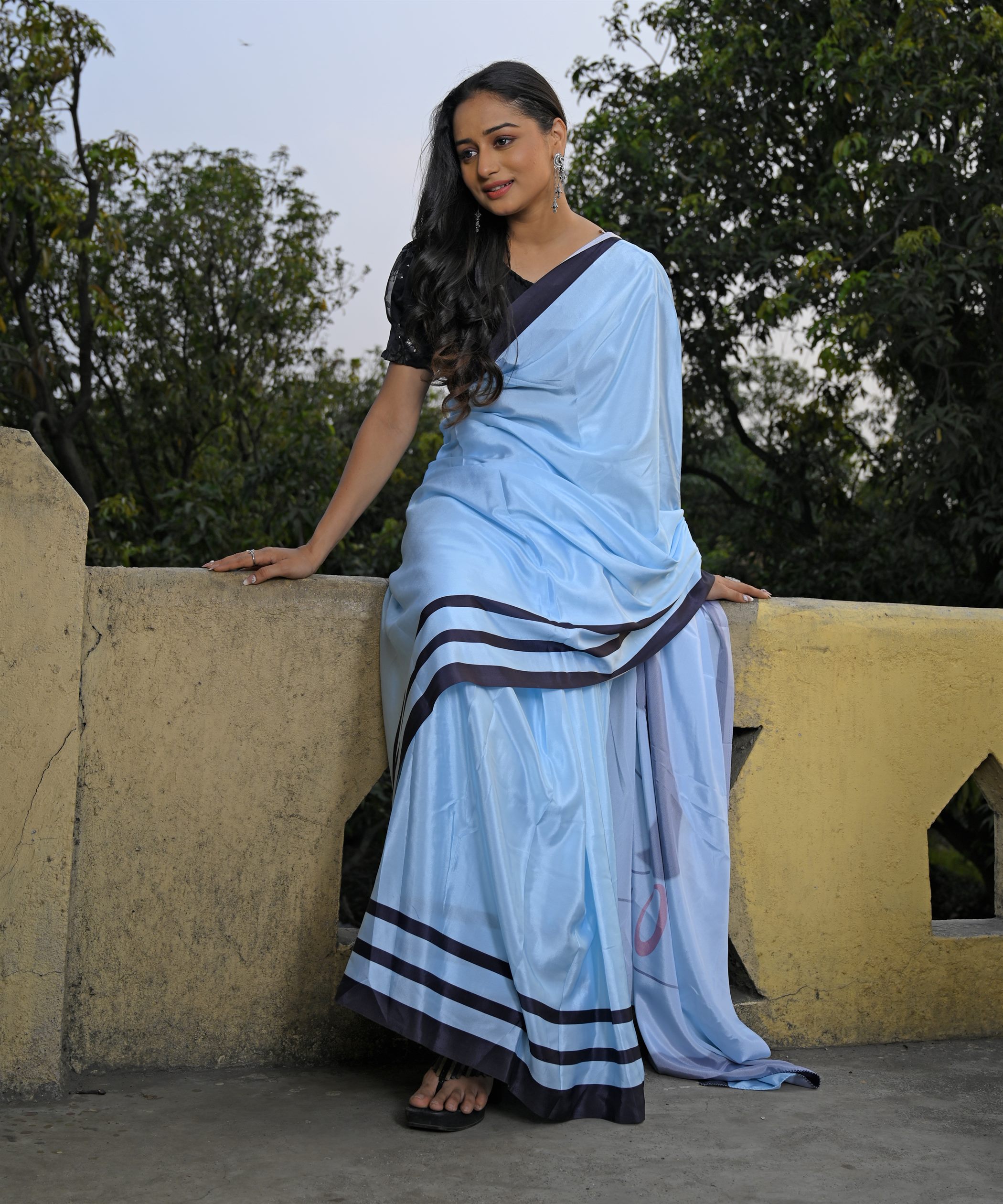 Fancy Printed Saree