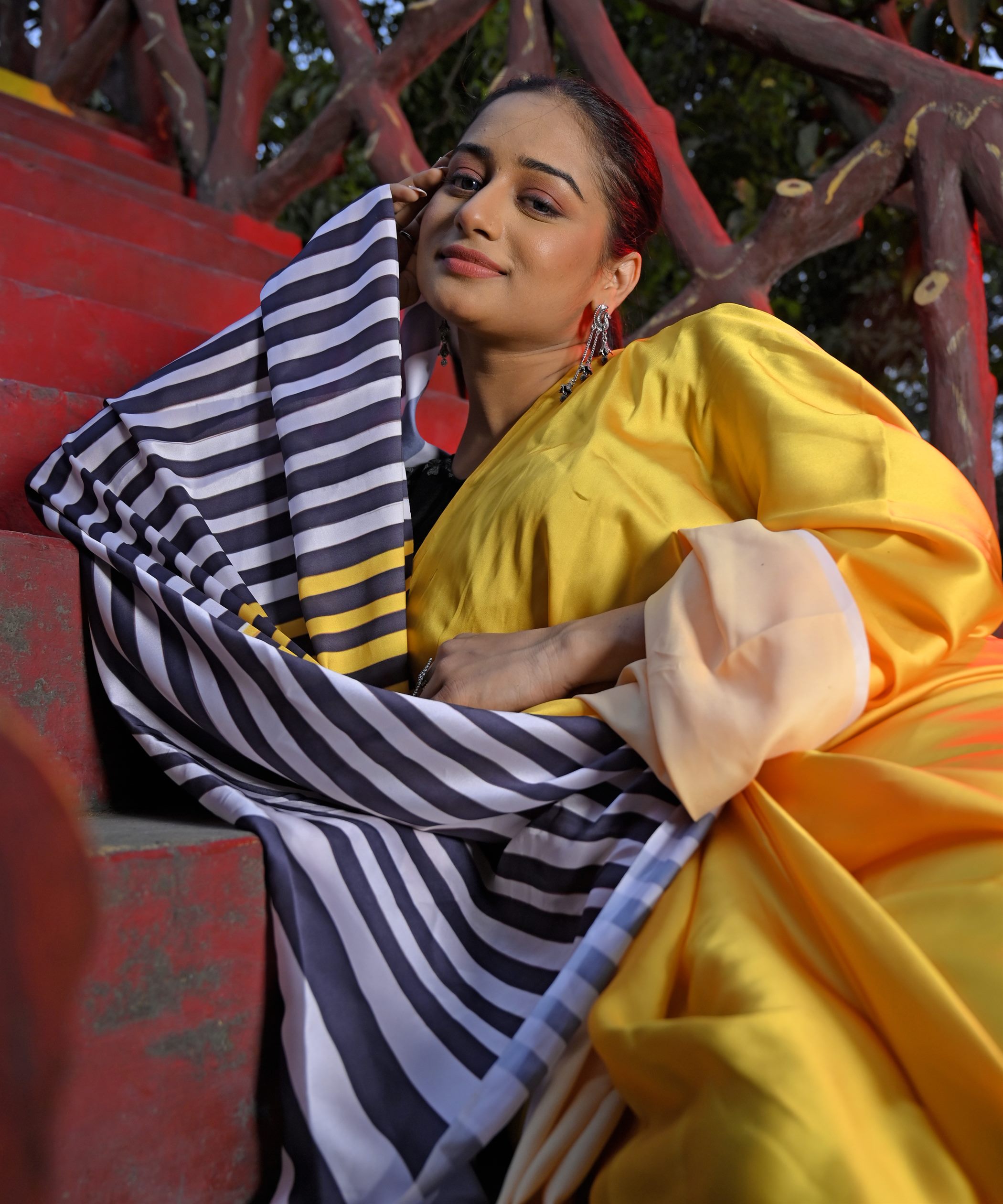 Fancy Printed Saree
