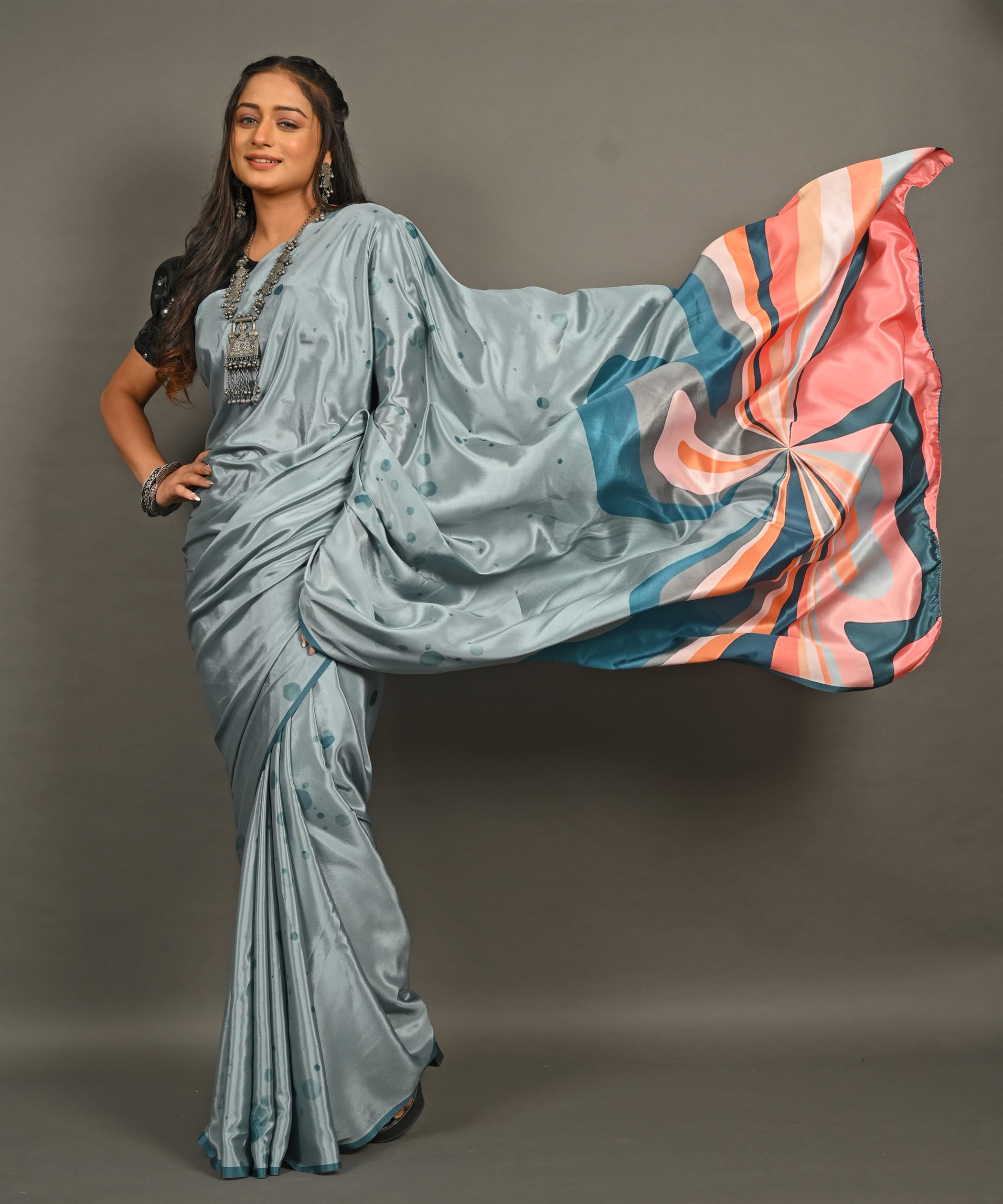 Fancy Printed Saree