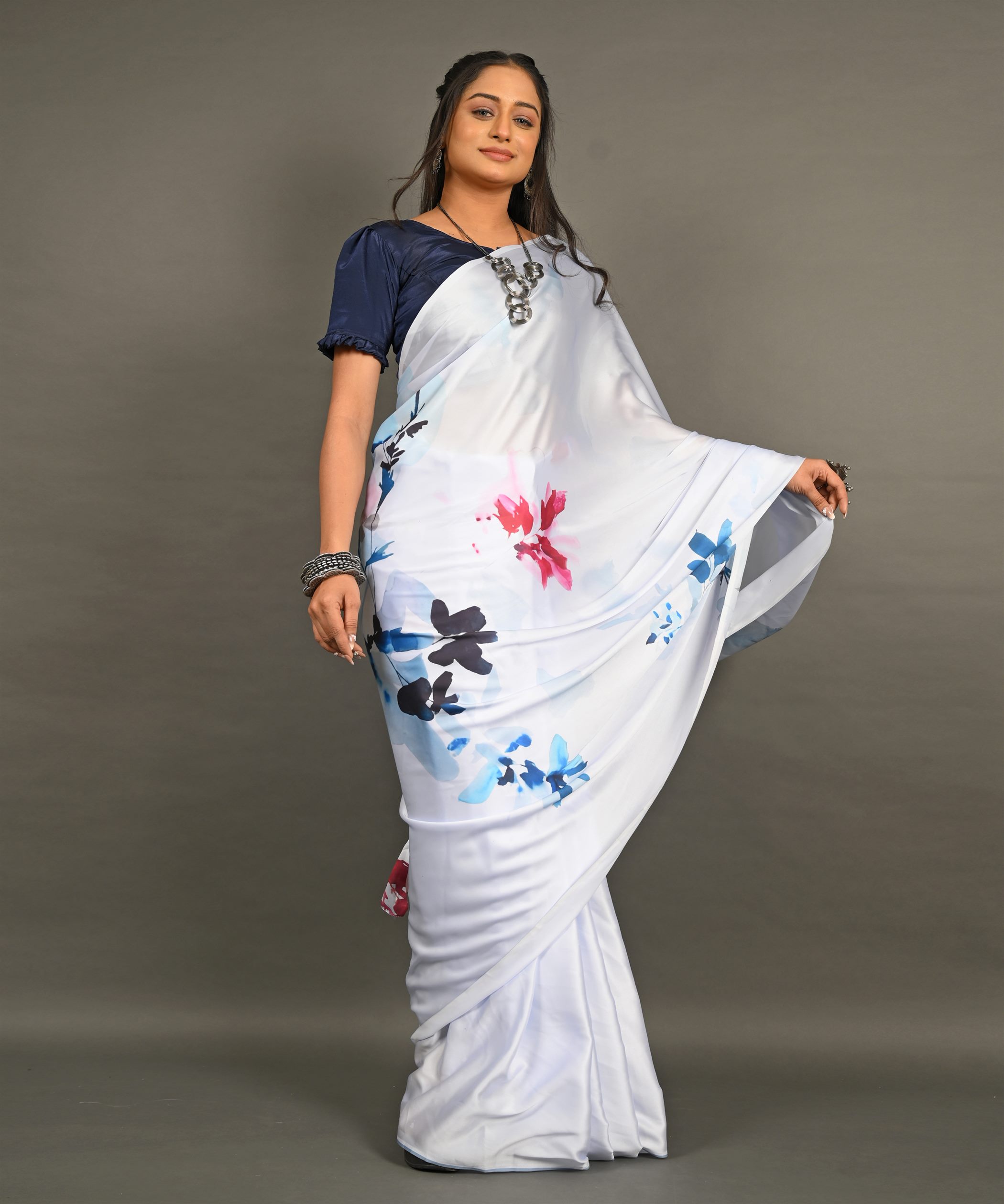 Fancy Printed Saree