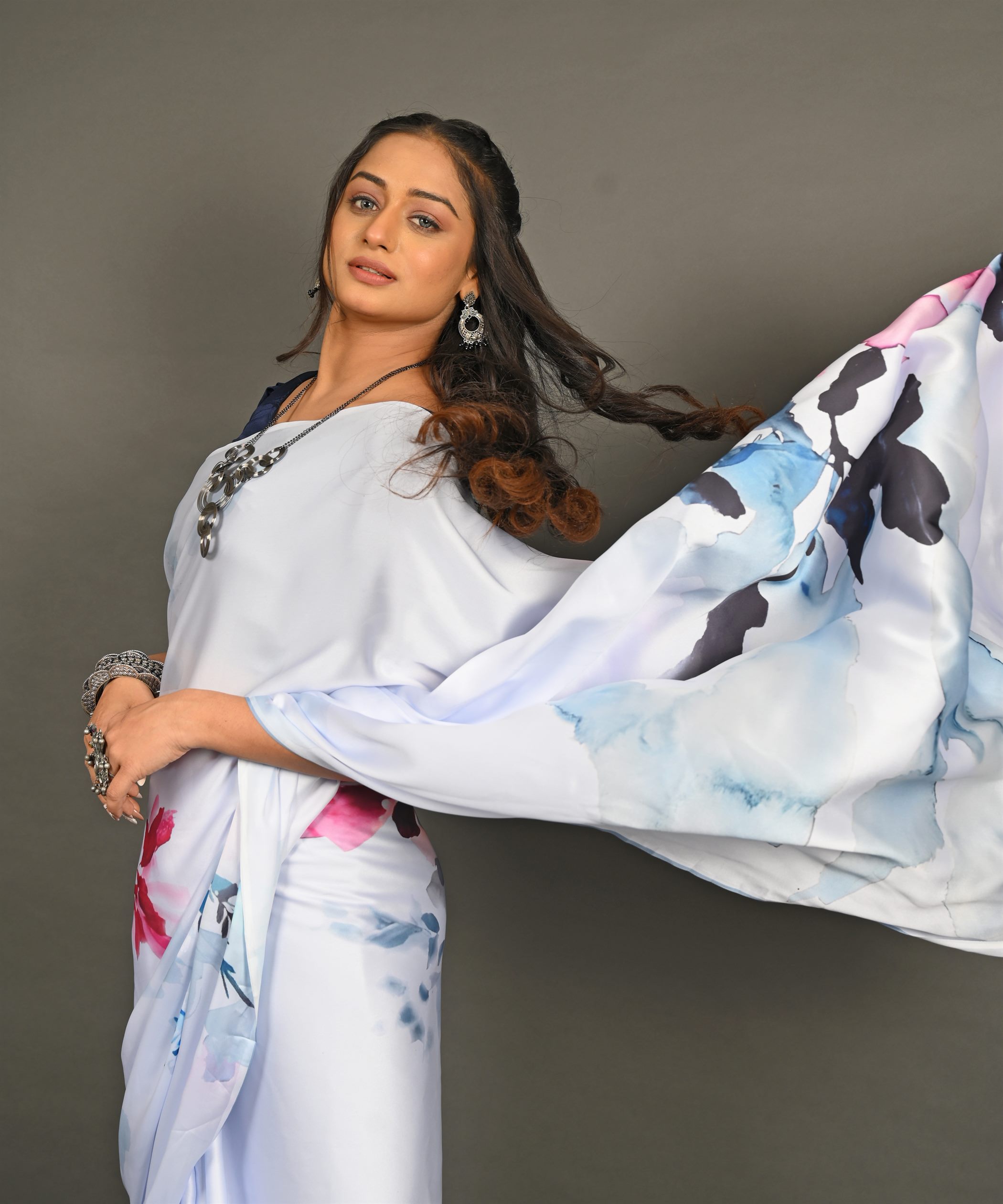 Fancy Printed Saree